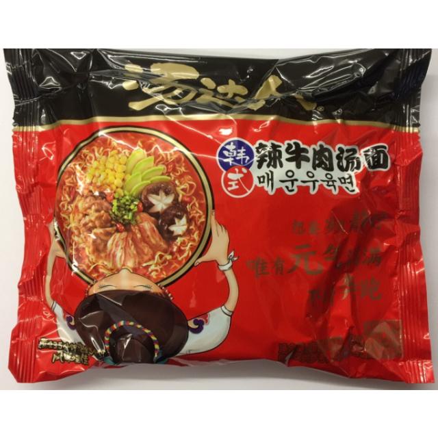 汤达人 辣牛肉汤面 125g