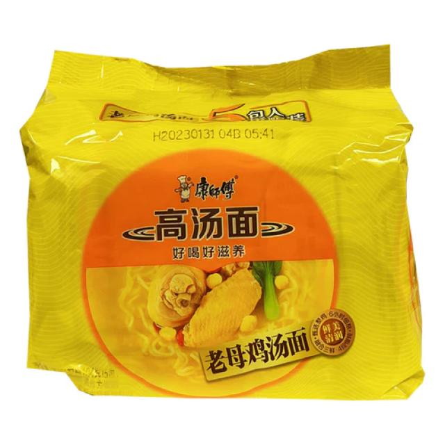 康师傅老母鸡汤面5包装