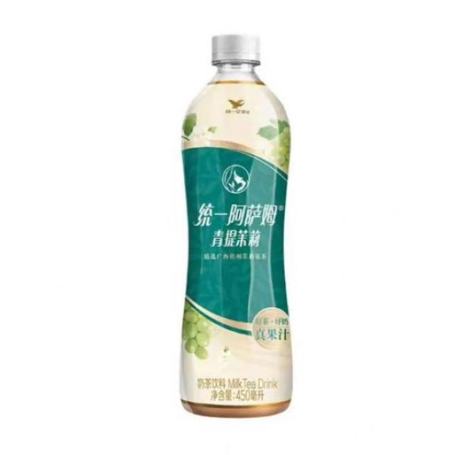 统一阿萨姆青提茉莉450ml