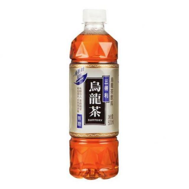 三得利无糖乌龙茶500ml