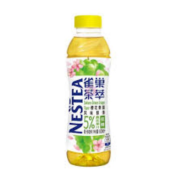 雀巢樱花青提风味绿茶500ml