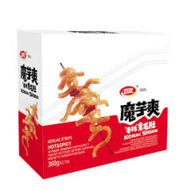 卫龙魔芋爽香辣素毛肚360g