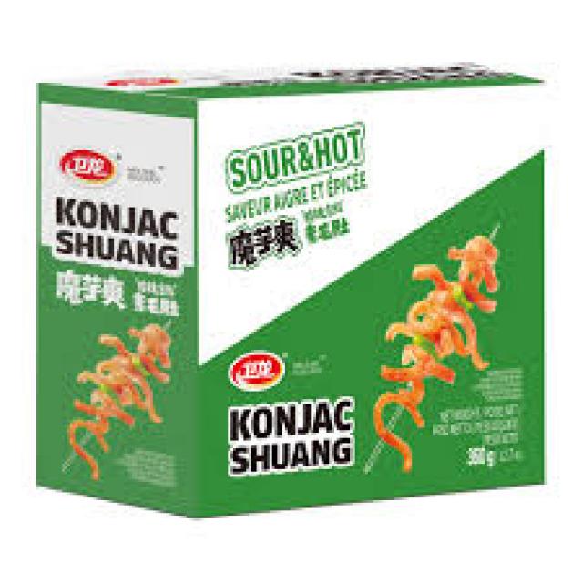 卫龙魔芋爽酸辣素毛肚360g