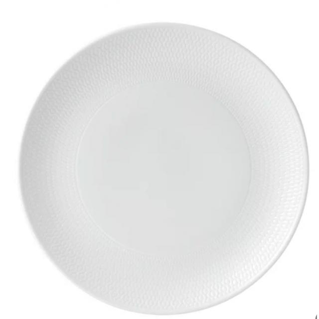 白瓷盘（小）19.6cm